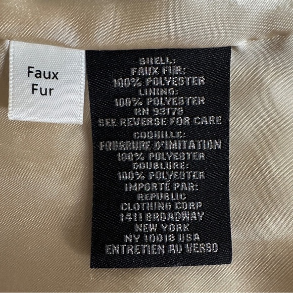 Catherine Malandrino Faux Fur Size 1X Vest Boho Y2K Hippie‎ Western Mobwife - Picture 5 of 11